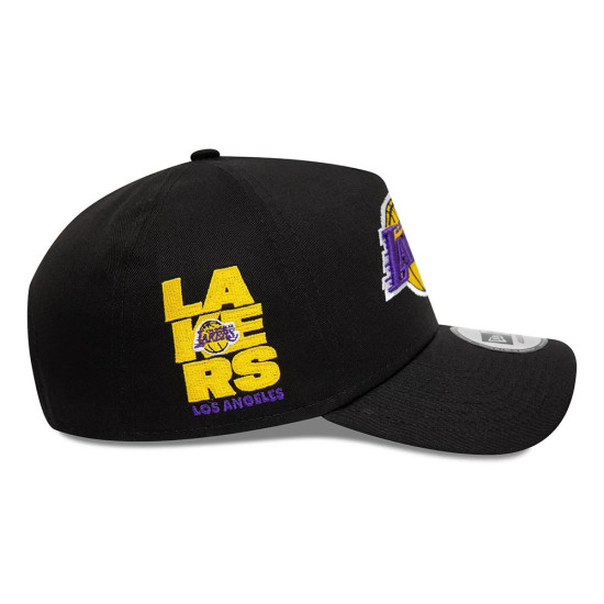 New Era Καπέλο LA Lakers NBA Patch 9FORTY A-Frame Adjustable Cap